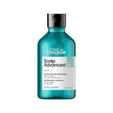 L’Oréal Professionnel Scalp Advanced Anti-Oiliness Dermo-Purifier Shampoo 300ml | For Oily Scalps | Purifies the Scalp Deeply with 3% AHA | For Men & Women